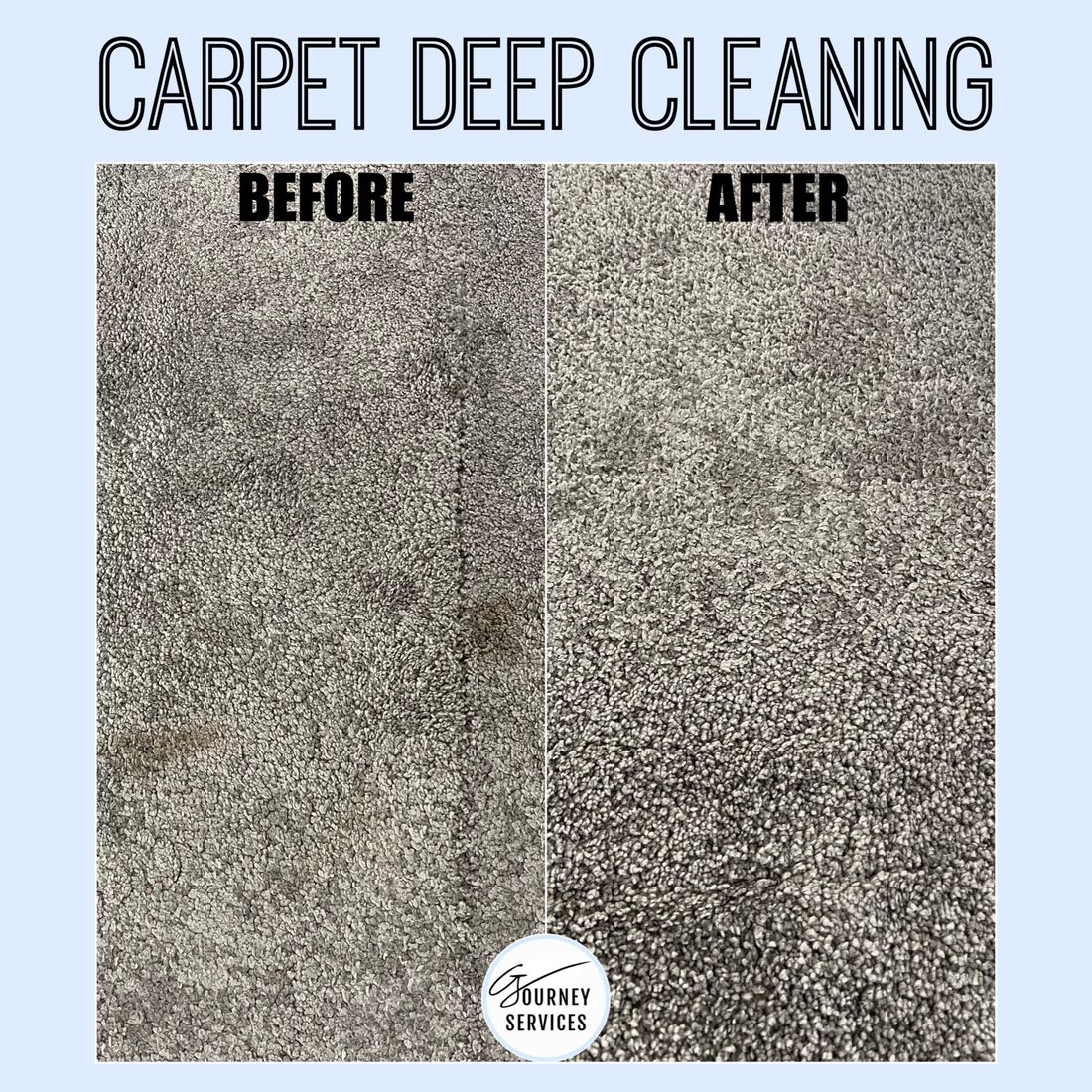 G Journey before and after deep cleaning result