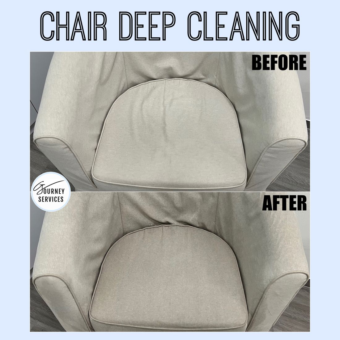 G Journey before and after deep cleaning result