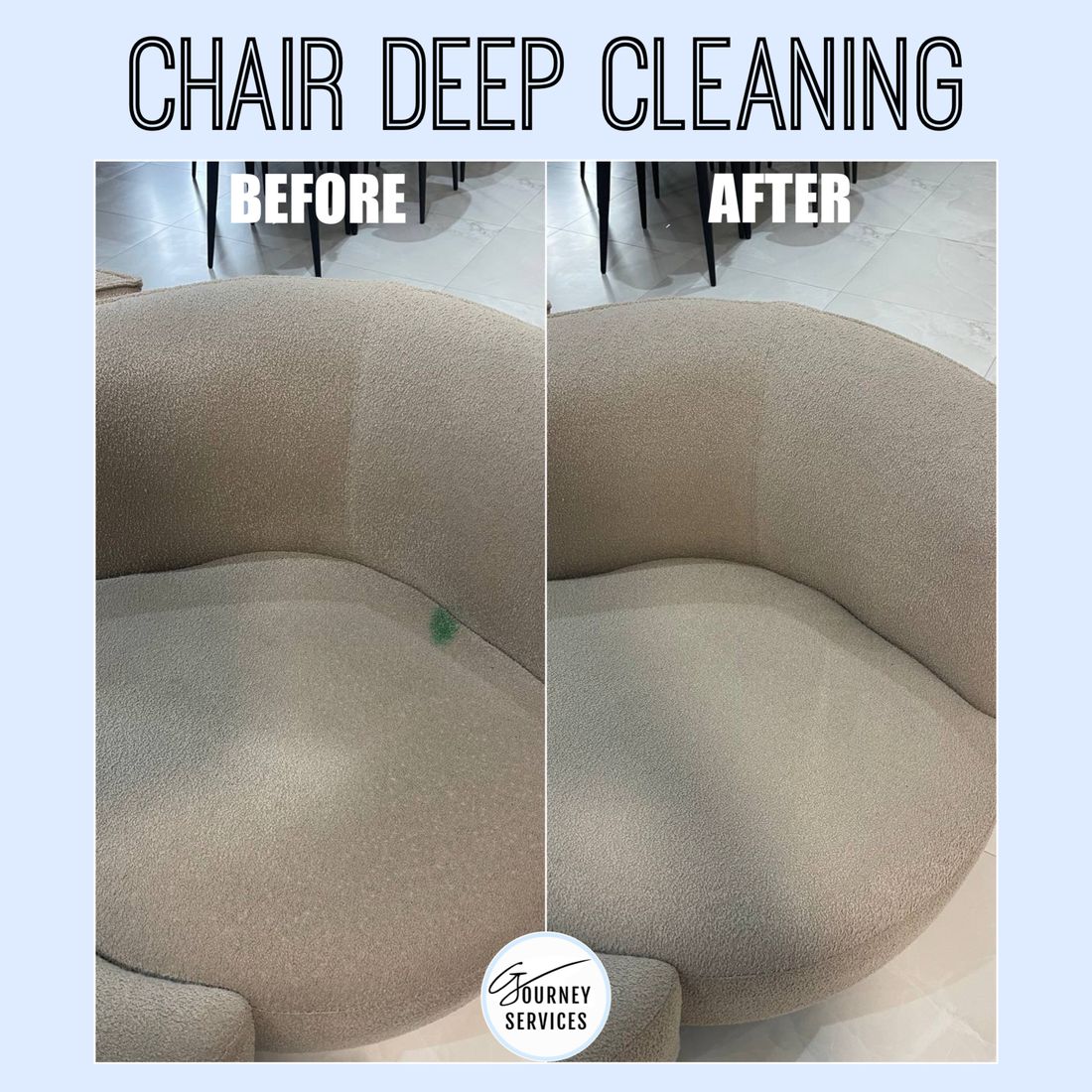 G Journey before and after deep cleaning result