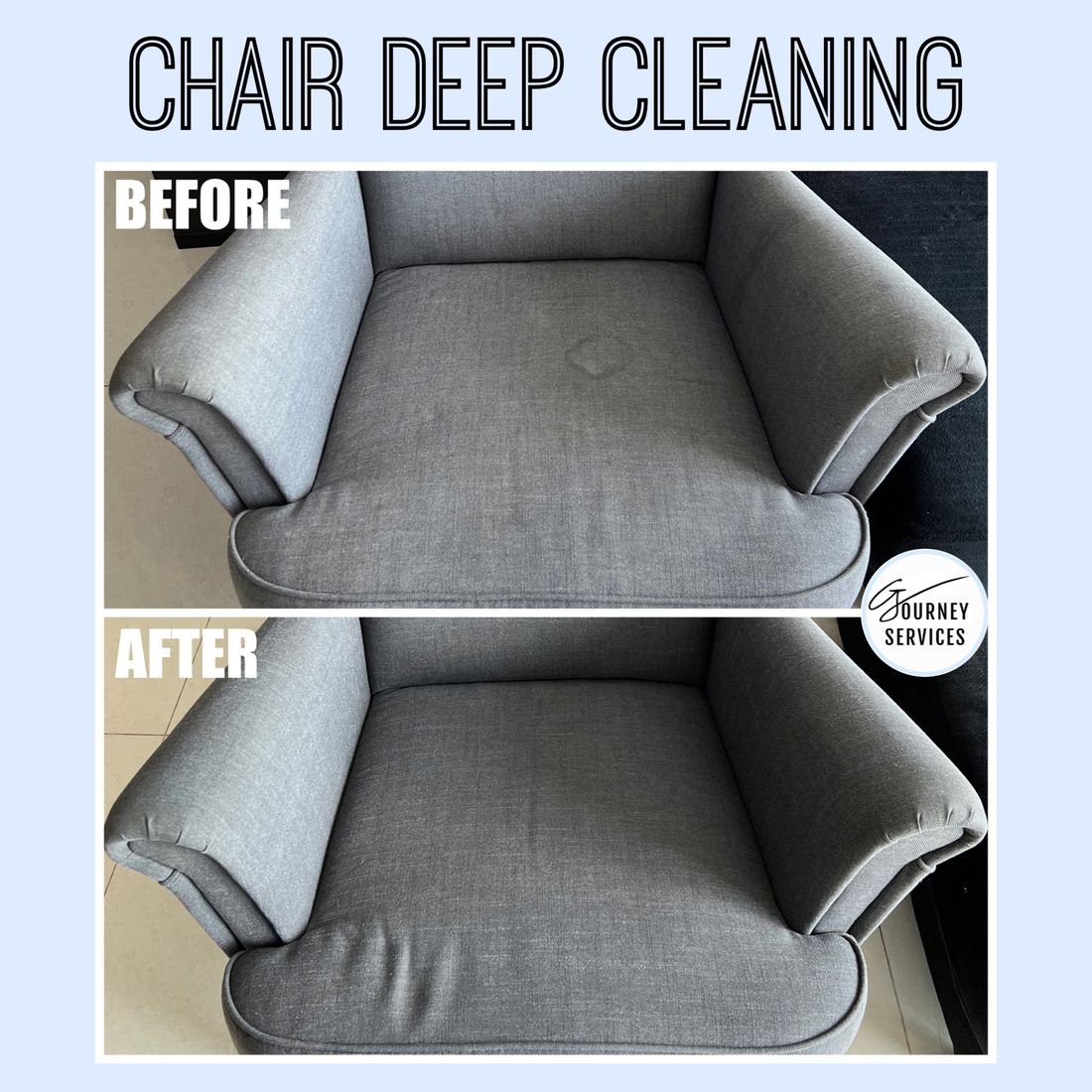 G Journey before and after deep cleaning result