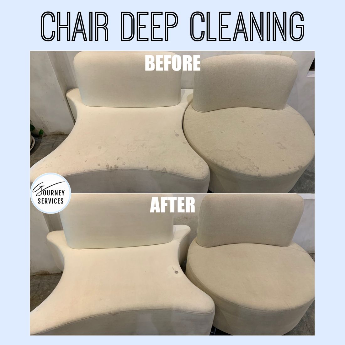 G Journey before and after deep cleaning result