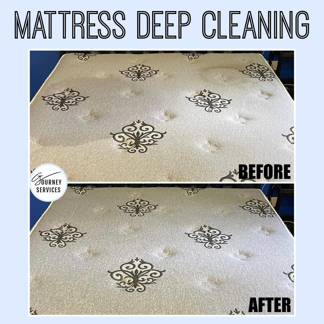 G Journey before and after deep cleaning result