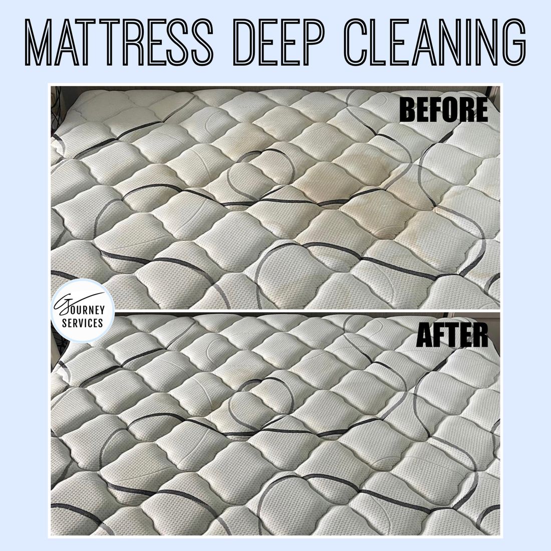 G Journey before and after deep cleaning result