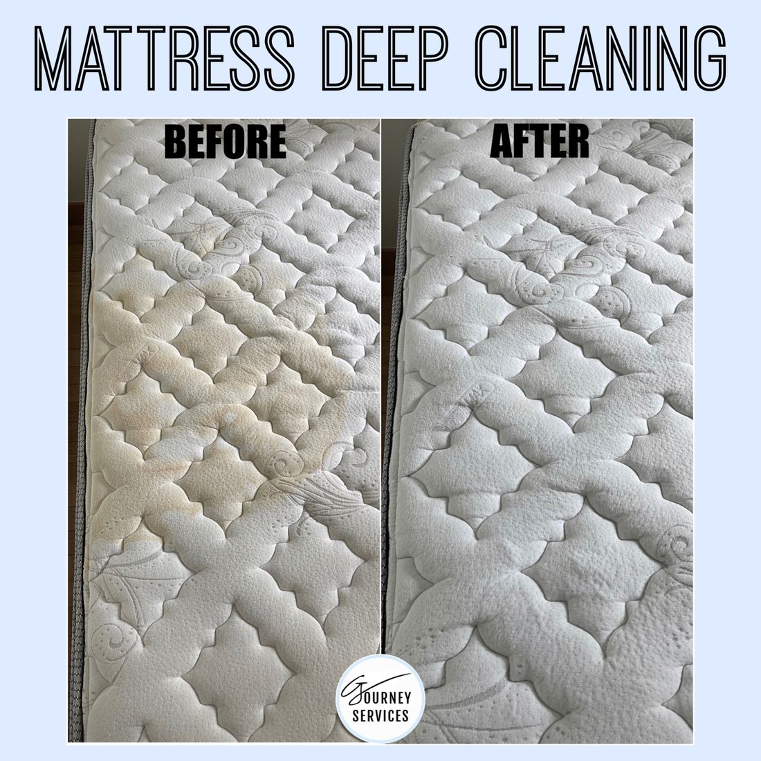 G Journey before and after deep cleaning result