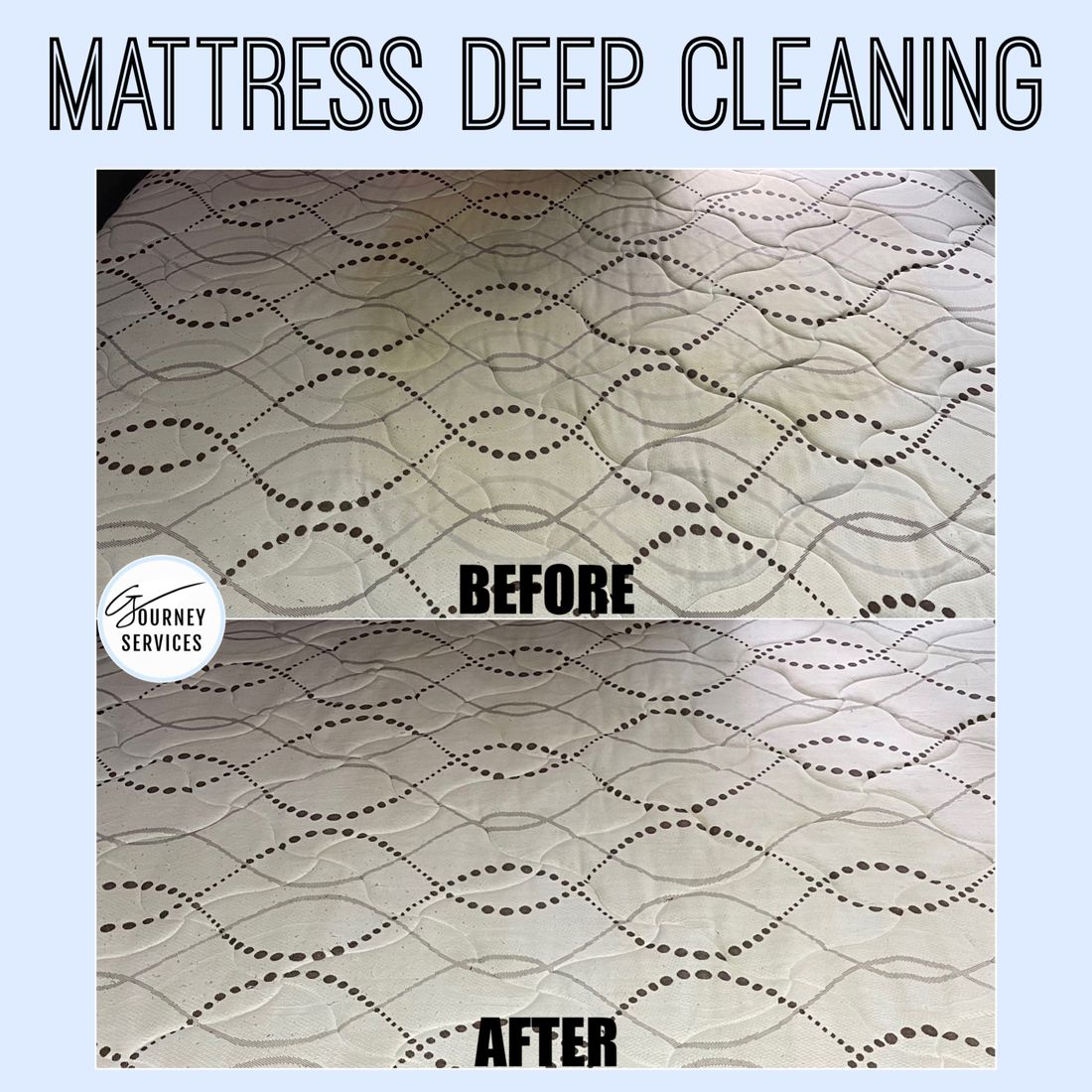 G Journey before and after deep cleaning result