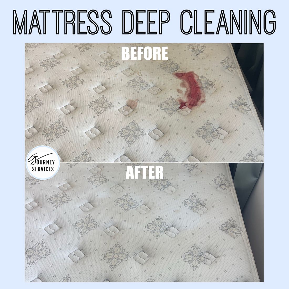 G Journey before and after deep cleaning result