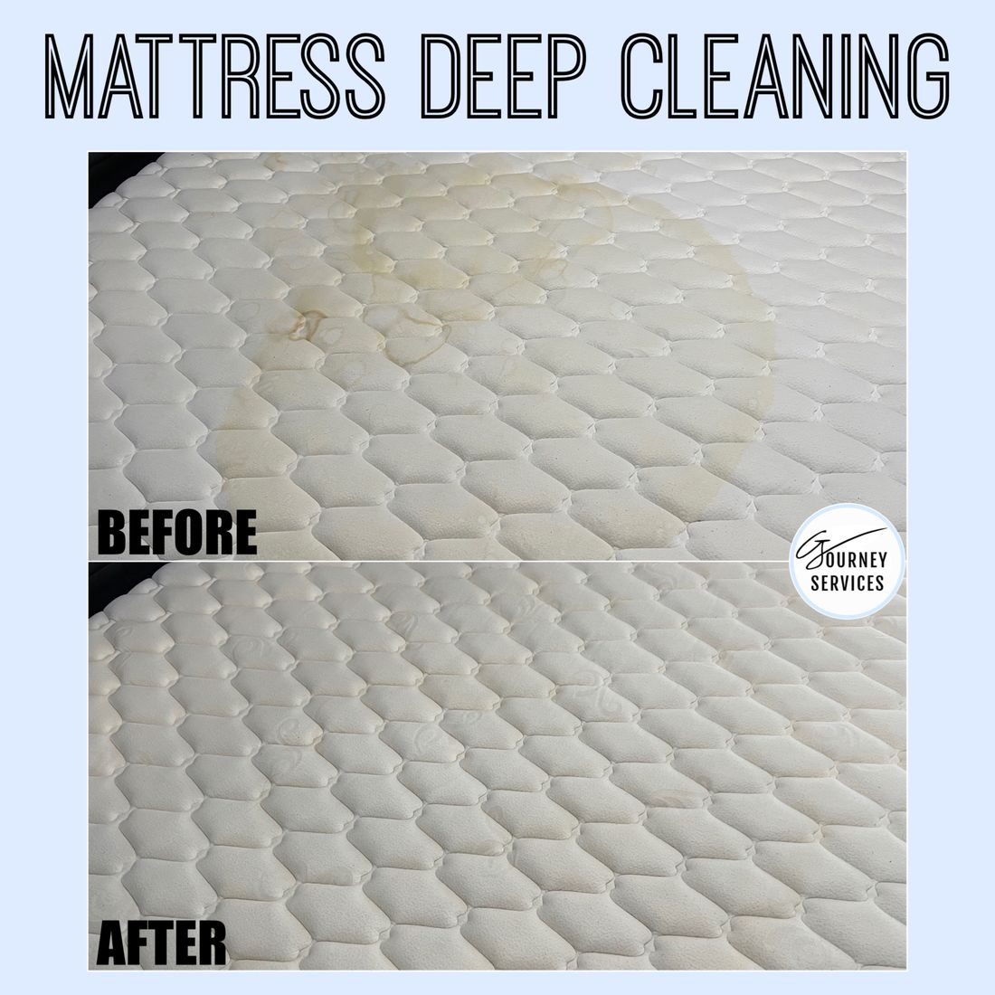 G Journey before and after deep cleaning result