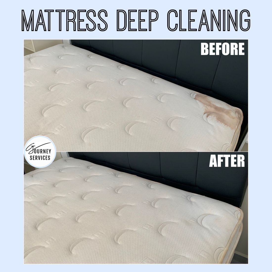 G Journey before and after deep cleaning result