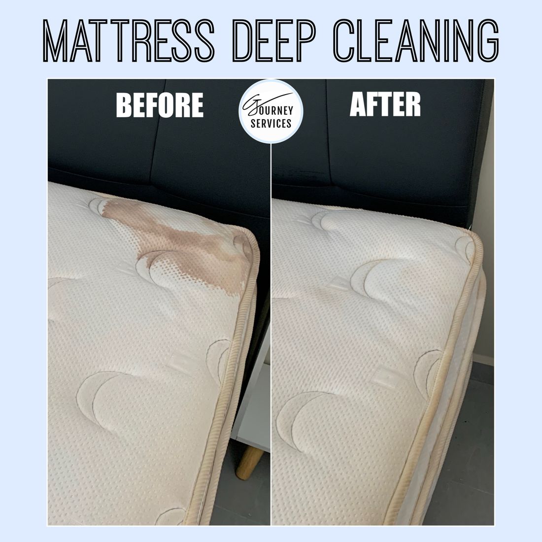 G Journey before and after deep cleaning result