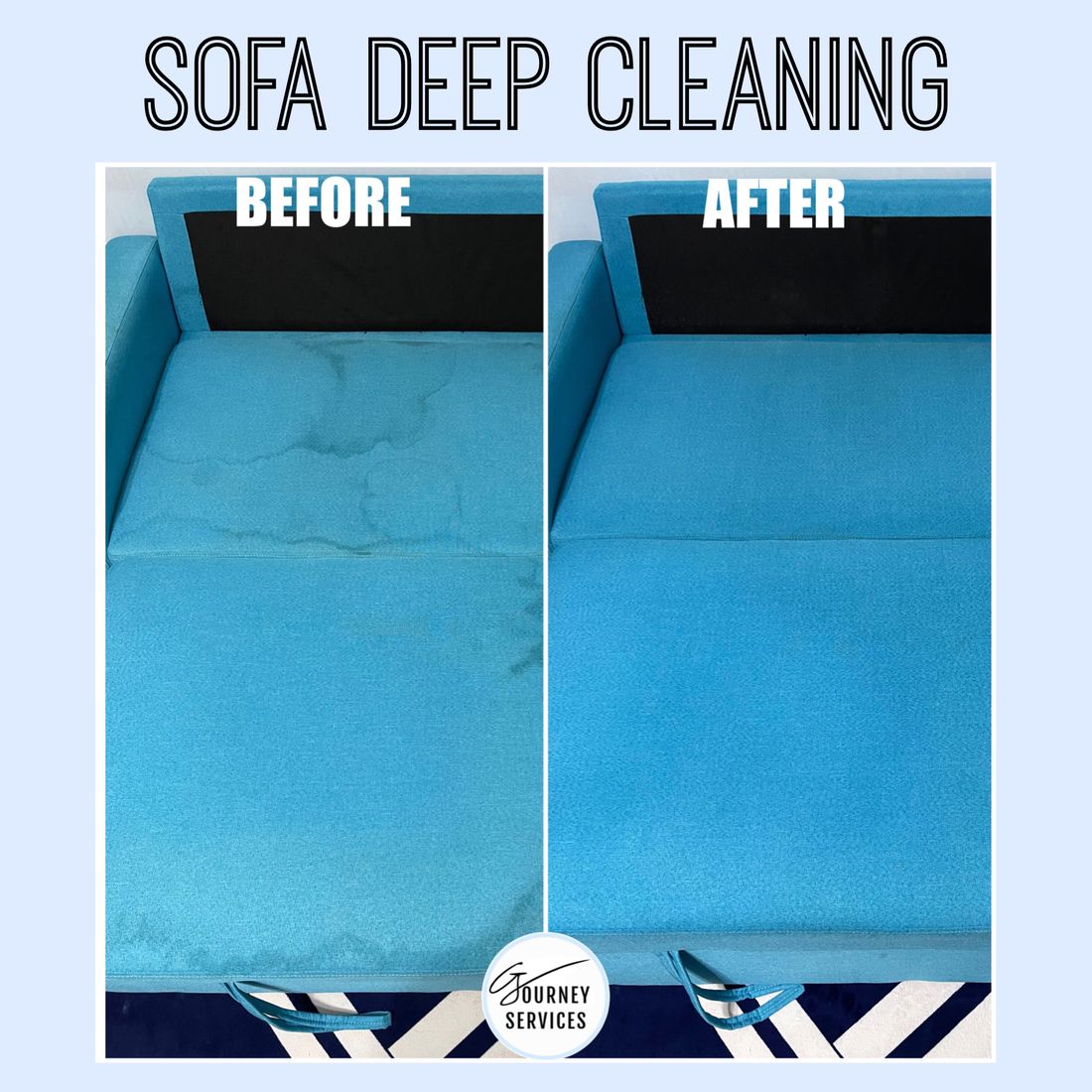 G Journey before and after deep cleaning result