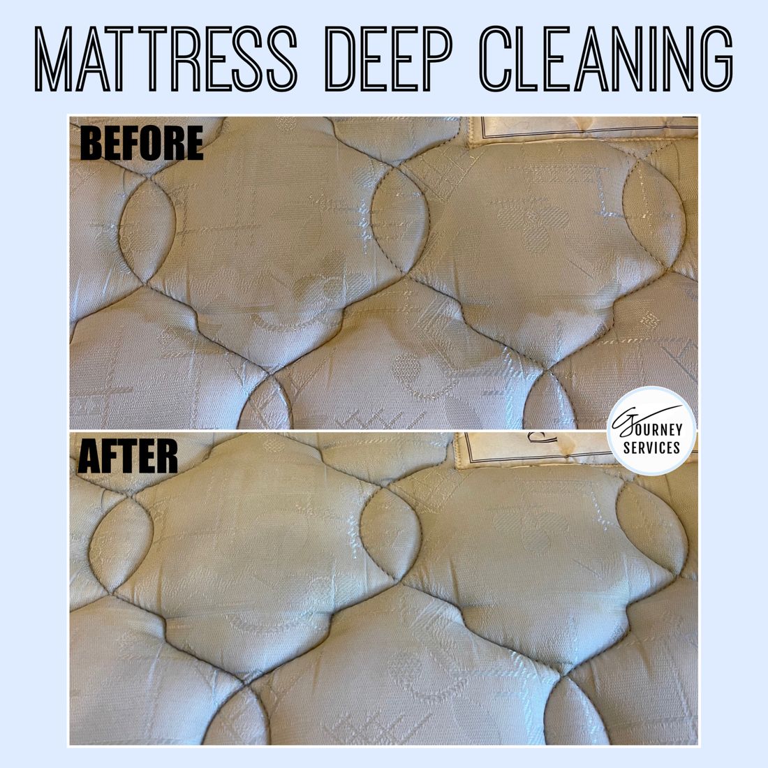 G Journey before and after deep cleaning result