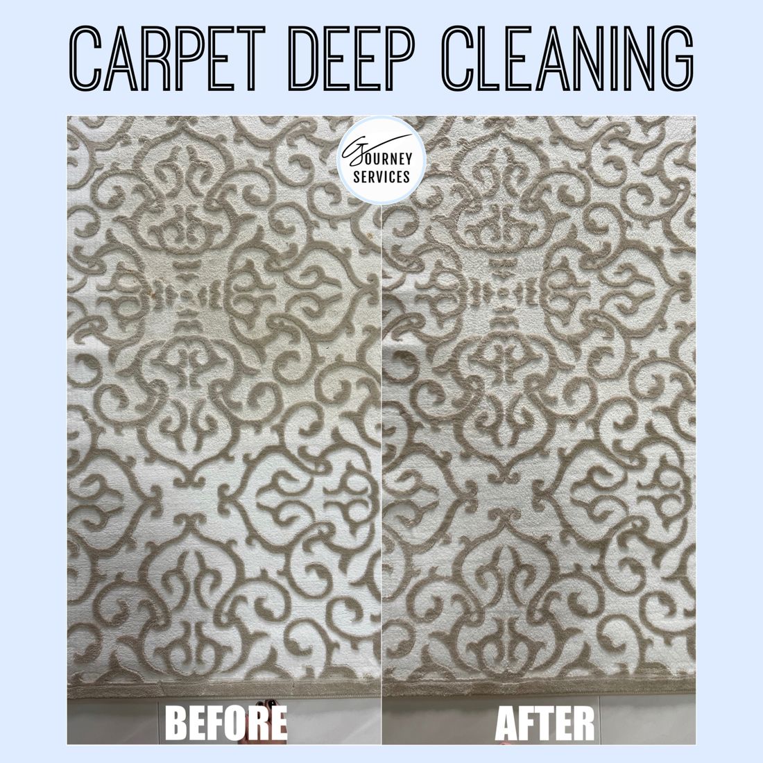 G Journey before and after deep cleaning result