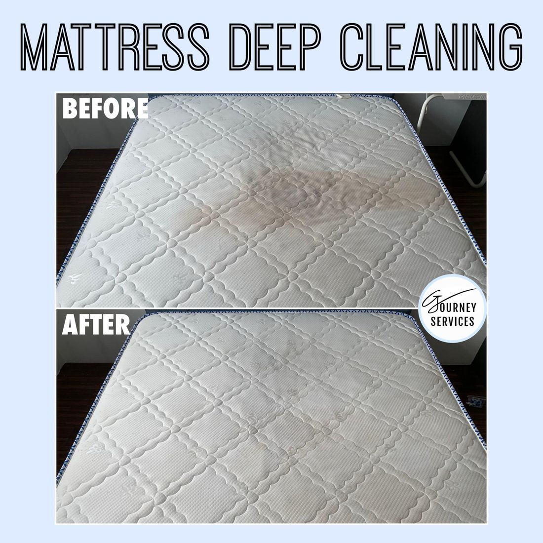 G Journey before and after deep cleaning result