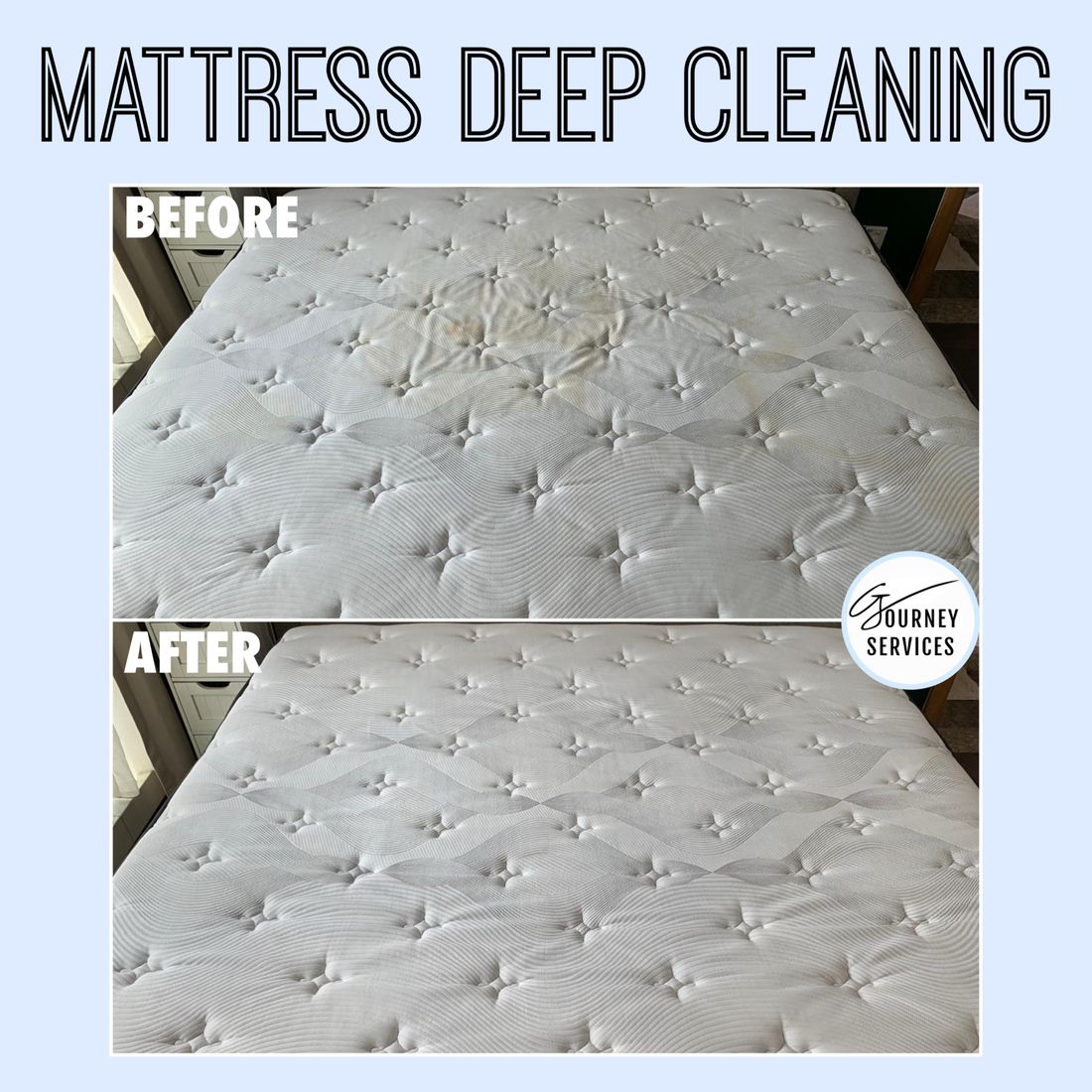 G Journey before and after deep cleaning result