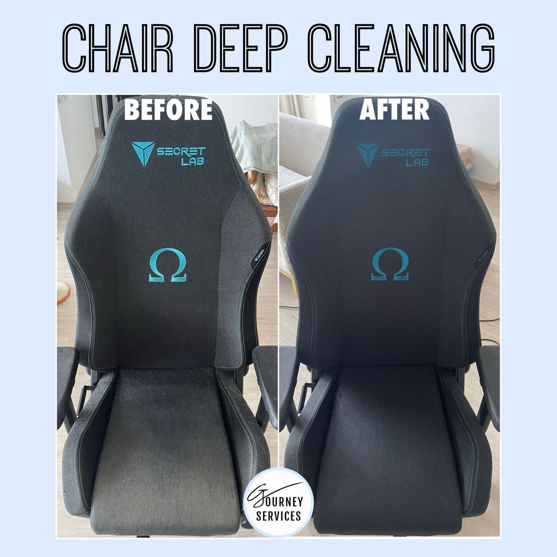 G Journey before and after deep cleaning result